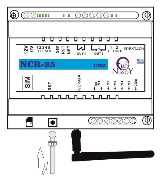 Εγχειρίδιο Χρήσης NCR-25 GSM Control.. 20.