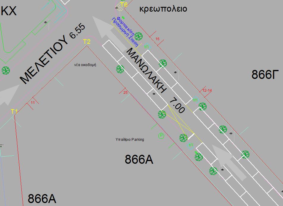 ΜΑΝΩΛΑΚΗ 1/ στο τμήμα από Μελετίου έως Ηφαίστου (ΟΤ866Γ &