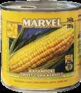 0,80 Καλαμπόκι Marvel 340gr 0,54 Uncle Bens σάλτσα 440/ 450gr curry, γλυκόξινη 1,52