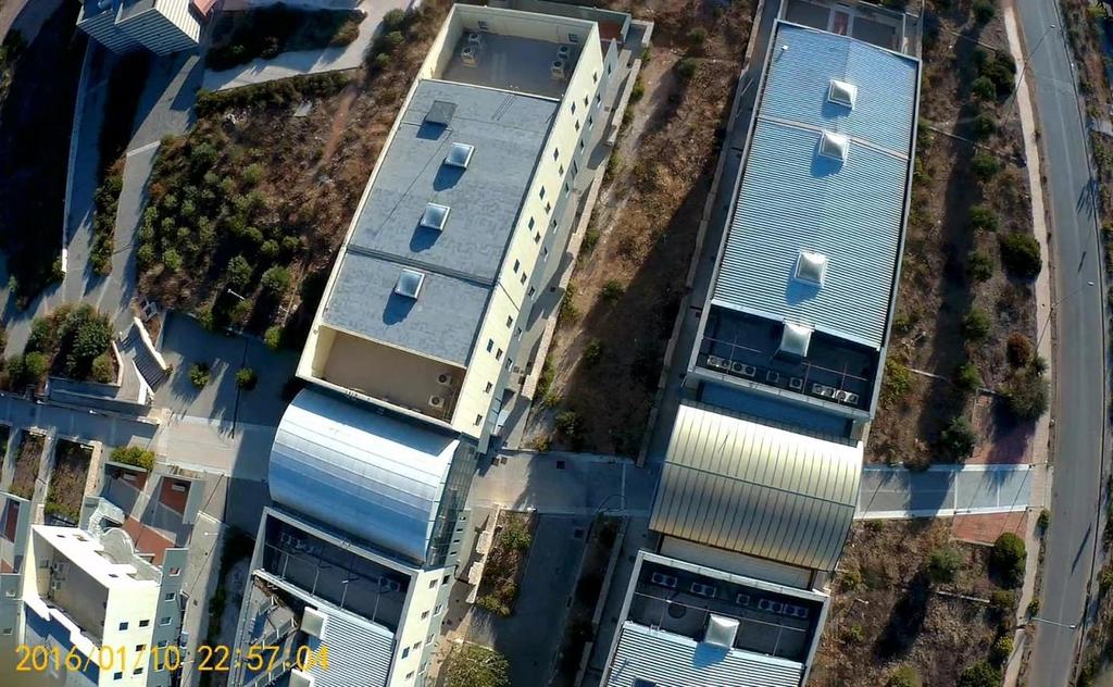 Κεφάλαιο 6: Επεξεργασία αποτελεσμάτων καταγραφής επηρέαζαν αρνητικά την δημιουργία του τρισδιάστατου μοντέλου. Εικόνα 6.1: Φωτογραφία εναέριας λήψης περιοχής μελέτης 6.