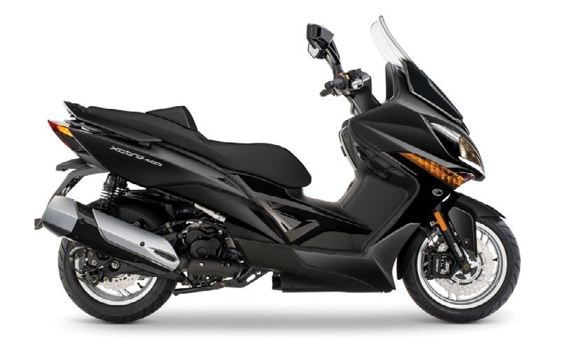 Xciting 400i ABS Sport touring riding experience Tο Xciting, υλοποιεί την αντίληψη της Kymco για τα scooter µε sport χαρακτηριστικά.