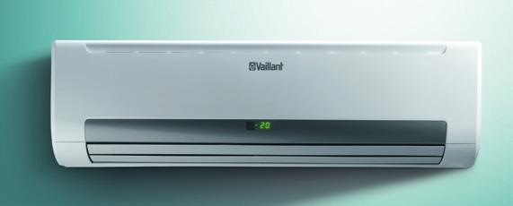 ΕΠΙΤΟΙΧΙΑ FAN COIL UNITS arovair (σειρά WN) της VAILLANT - Ανεμιστήρας υψηλής απόδοσης (inverter) - Περιλαμβάνετα σετ τρίοδης με μοτέρ, Οθόνη LCD - Αφαιρούμενο μπροστινού κέλυφος - Συνδέσεις