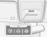106 Όργανα και χειριστήρια Κουμπιά OnStar Κουμπί "Ιδιωτικό απόρρητο" Πατήστε και κρατήστε πατημένο το j, μέχρι να ακουστεί ένα μήνυμα, για να ενεργοποιήσετε ή να απενεργοποιήσετε τη μετάδοση της