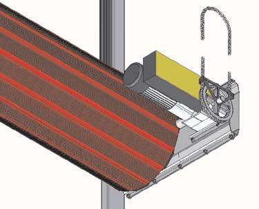 ΟΔΗΓΙΕΣ ΤΟΠΟΘΕΤΗΣΗΣ INSTALLATION INSTRUCTIONS 11 Τοποθετείται το παλάγκο χειροκίνησης στον κινητήρα, η καβίλια στην αντίστοιχη εγκοπή στο σημείο σύνδεσης και η αλυσίδα σε μήκος ανάλογο του ύψους του