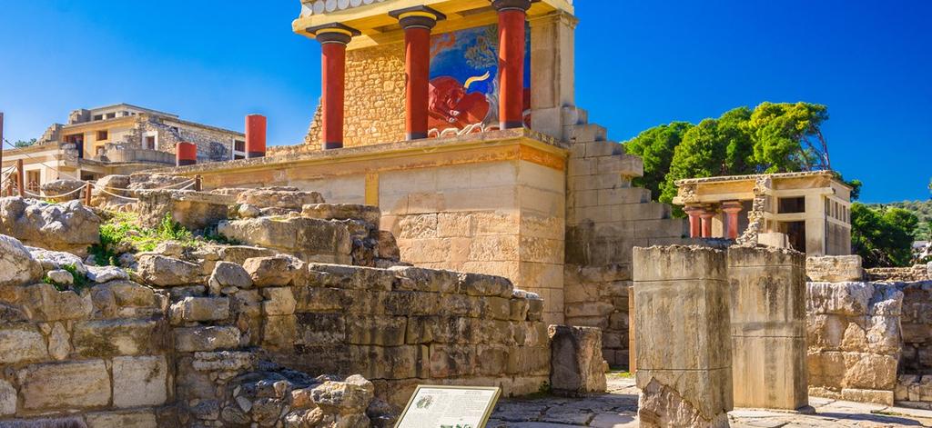 An island where Myth meets History, where the age-old Cretan