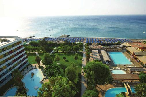 φαληρακι, ΡΟΔΟΣ ESPERIDES BEACH FAMILY RESORT 4* Το Esperides Beach Family Resort προσφέρει άνετη διαµονή ζεστή και φιλόξενη ατµόσφαιρα, λαχταριστές γεύσεις και µια σειρά από δραστηριότητες ειδικά