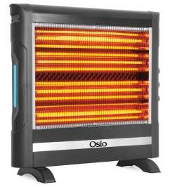 Ισχύς: 2000W 62 cm 13 cm H-5210 OSIO Color: BLACK 5205082380018 1115214-0001 H-5210 ΘΕΡΜΑΣΤΡΑ ΧΑΛΑΖΙΑ ΜΕ 5 ΛΑΜΠΕΣ 2750W 5 Θερμαντικές λυχνίες Χαλαζία με ισχύ 550W η κάθε μία (4