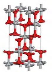 ΘΕΩΡΗΤΙΚΟ ΜΕΡΟΣ - 46 - (α) (β) (γ) Σχήμα 10. (α) Σχηματική απεικόνιση της μοναδιαίας κυψελίδας του TiO 2, η επανάληψη της οποίας δημιουργεί τον κρυσταλλίτη.