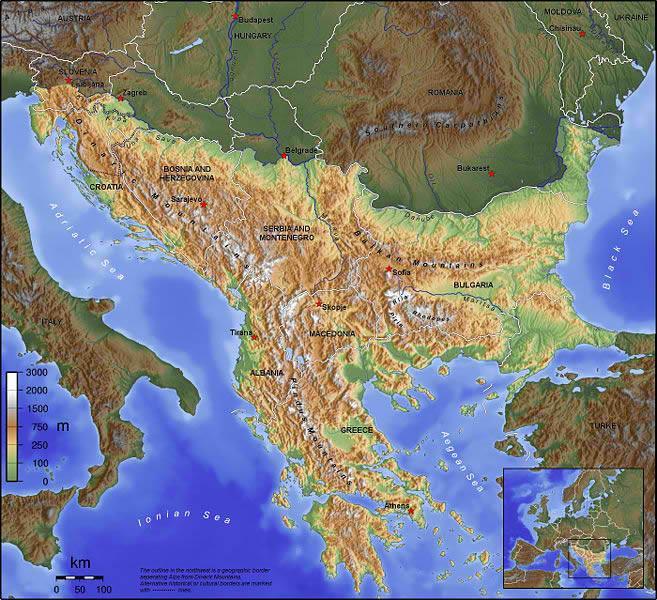 Βαλκανική χερσόνησος ευρωπαϊκό hotspot βιογεωγραφικές και οικολογικές μελέτες