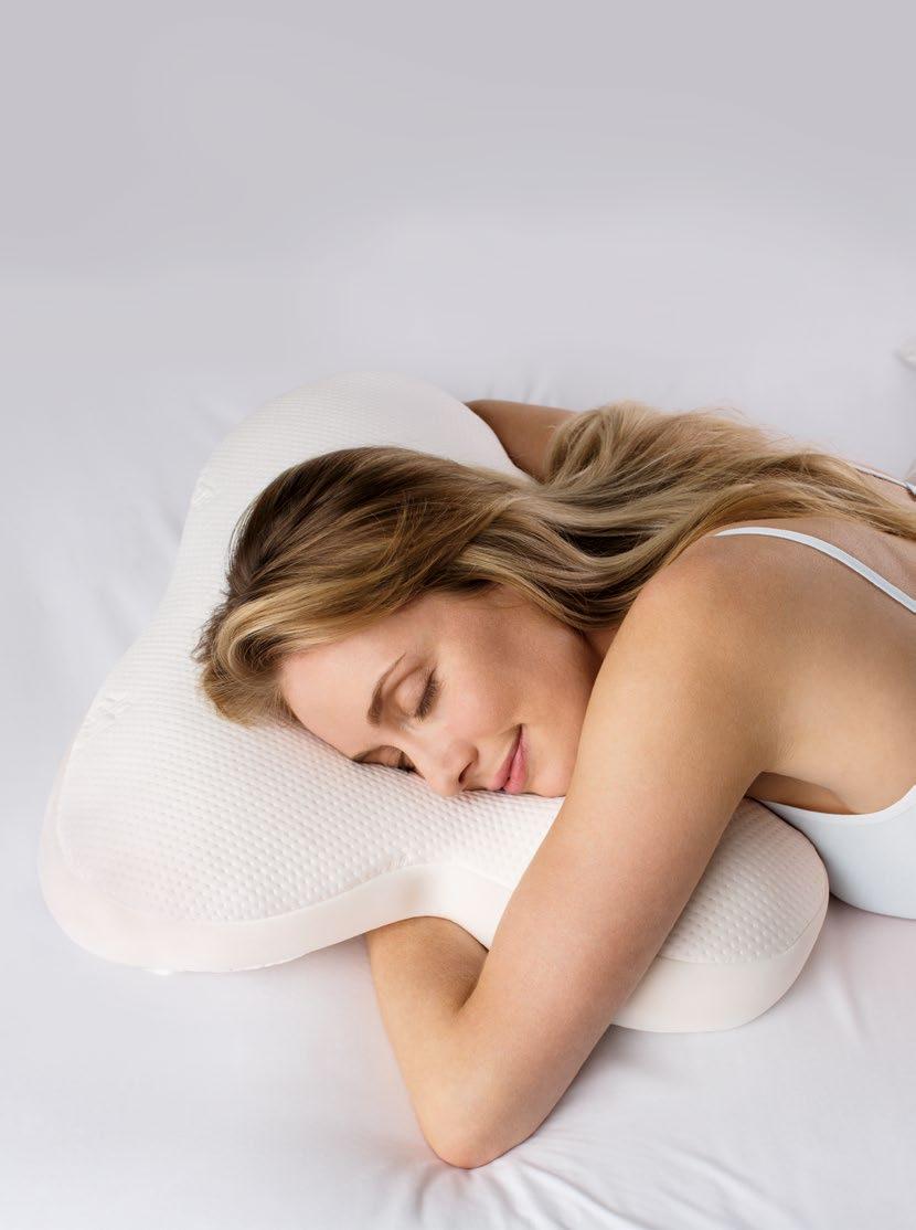 Pillows Μαξιλάρια Eργονομικά Μαξιλάρια Τα εργονομικά μαξιλάρια είναι ιδανικά για εκείνους που χρειάζονται την καλύτερη δυνατή στήριξη για την ανακούφιση της δυσφορίας στο κεφάλι, τον αυχένα και τους