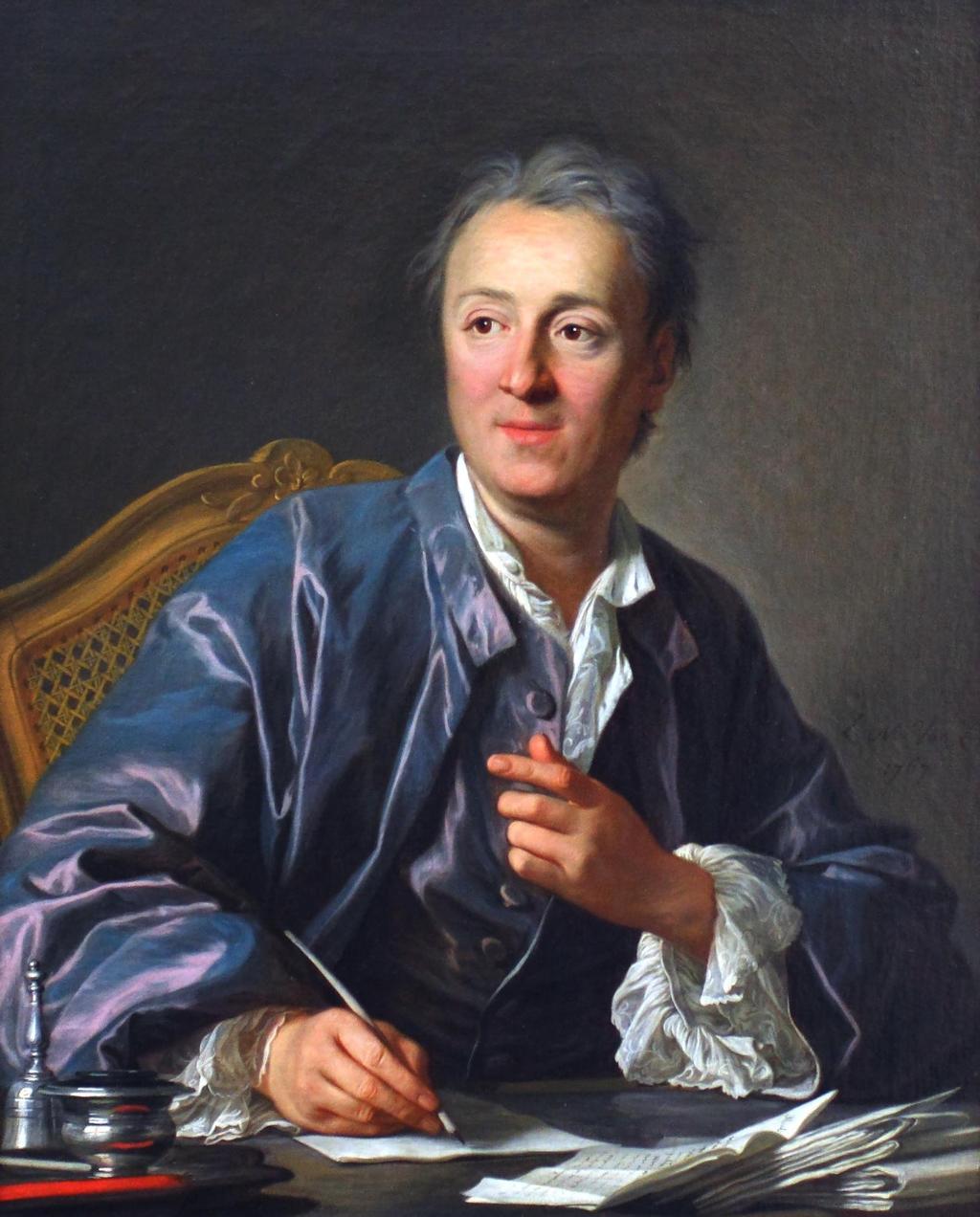 Ο εγκυκλοπαιδιστής Ντιντερό (Denis Diderot,