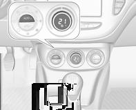 Αυτόματη λειτουργία AUTO Βασική ρύθμιση για μέγιστη άνεση: Πατήστε AUTO για να ρυθμιστεί αυτόματα η κατανομή του αέρα και η ταχύτητα του ανεμιστήρα.