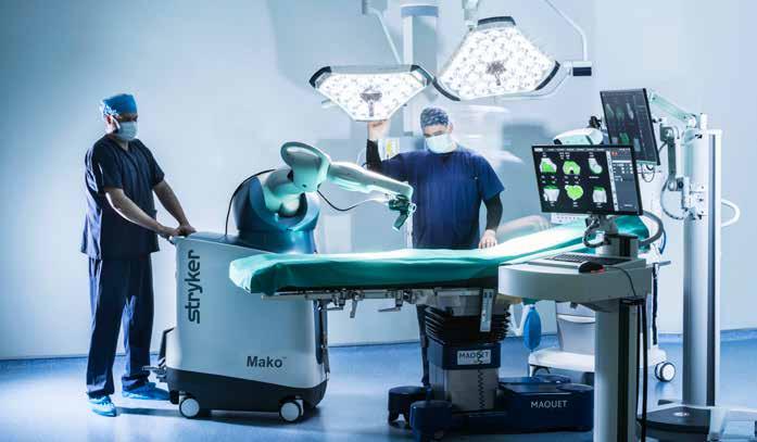 42 Απολογισμός Εταιρικής Υπευθυνότητας 2018 ΜΑΚΟ Ρομποτική Χειρουργική Τελευταίας Γενιάς Το υπερσύγχρονο ρομποτικό σύστημα Da Vinci Xi ενσωματώνει την τεχνολογία των τελευταίων ετών παρέχοντας στο