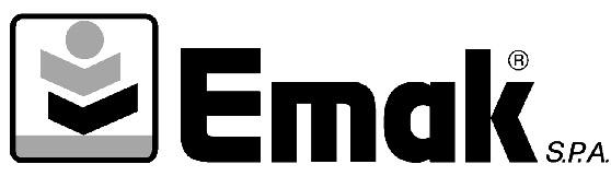 IT Dichiarazione CE di Conformità ai sensi delle Direttive: 2006/95/CE, 93/68/CE, 89/336/CE, 98/37/CE, 2000/14/CE, 97/23/CE e successive modificazioni. EMAK