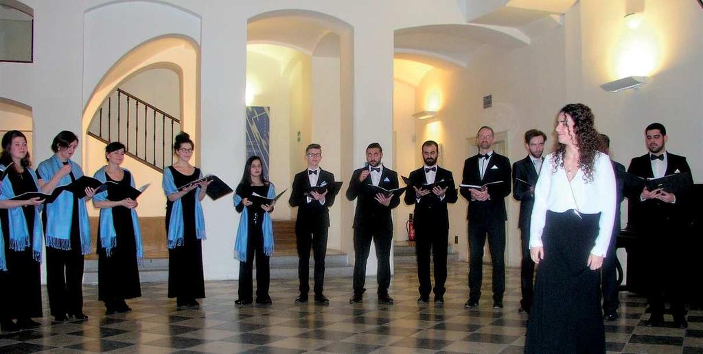 ΕΚΔΗΛΩΣΕΙΣ 14 ΜΑΡΤΙΟΥ Το τελικό κοντσέρτο της ελληνοκύπριας φοιτήτριας του Πανεπιστημίου του Καρόλου στην Πράγα, Παιδαγωγική Σχολή, Κατερίνα Ασφούρα, στο Τσέχικο Μουσείο Μουσικής με τις χορωδίες