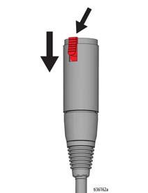 Ρύθμιση Ρύθμιση Σύνδεση πιστολιού στο μηχάνημα βαφής 1. Συνδέστε τον εύκαμπτο σωλήνα υλικού στην έξοδο υγρού του μηχανήματος βαφής. Συνδέστε τον εύκαμπτο σωλήνα αέρα στον αεροσυμπιεστή. 2.