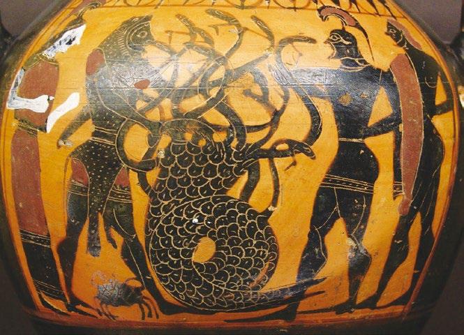 Ποιες ομοιότητες και ποιες διαφορές επισημαίνεις στα δύο αγγεία όσον αφορά τον τρόπο απεικόνισης του μύθου; Πώς