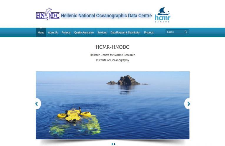 Κεφάλαιο 3 ο Ελληνικό Εθνικό Κέντρο Ωκεανογραφικών Δεδομένων HNODC Το Ελληνικό Εθνικό Κέντρο Ωκεανογραφικών Δεδομένων (HNODC) ιδρύθηκε το 1986 στα πλαίσια της συνεργασίας της Ελλάδας με τη