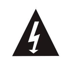 Το σύμβολο αυτό υποδεικνύει ότι υπάρχουν μέσα στη συσκευή επικίνδυνες τάσεις που αποτελούν κίνδυνο ηλεκτροπληξίας.