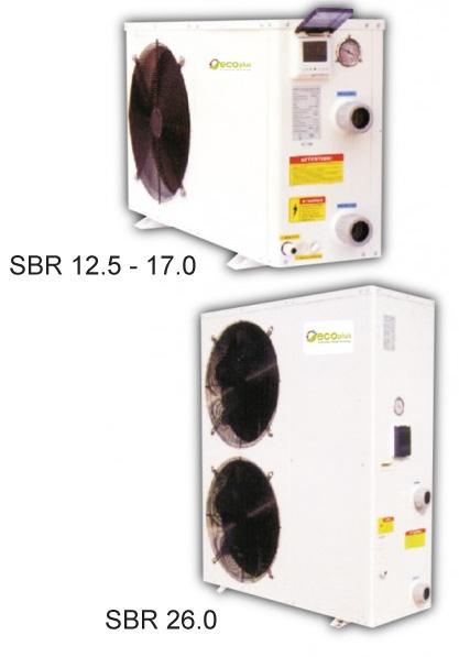SBR ΑΝΤΛΙΑ ΘΕΡΜΟΤΗΤΑΣ ΓΙΑ ΘΕΡΜΑΝΣΗ & ΔΡΟΣΙΣΜΟ ΠΙΣΙΝΑΣ Αντλία θερμότητας αέρα-νερού ecoplus SBR για θέρμανση και δροσισμό πισίνας.