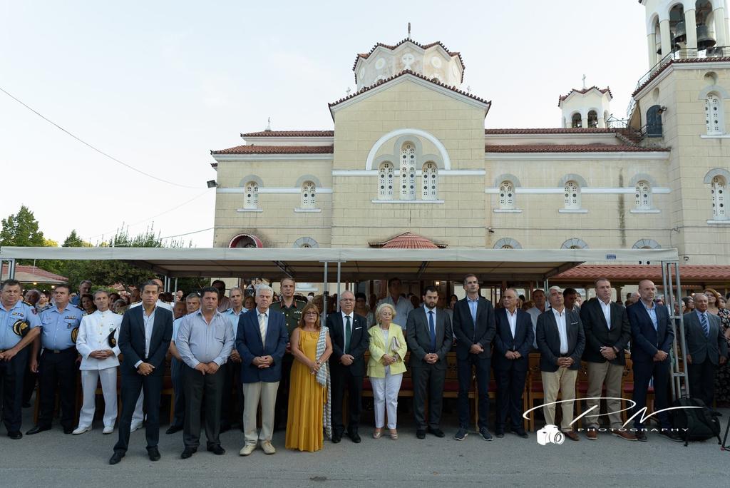 Τα Εγκαίνια τέλεσε σεπτός Πρκαθήμενς της Εκκλησίας της Ελλάδς, Μακαριώτατς Αρχιεπίσκπς Αθηνών πάσης Ελλάδς Ιερώνυμς, πρσκληθείς πρς τύτ υπό τυ ικείυ Αρχιερέως, Μητρπλίτυ Χαλκίδς Χρυσστόμυ, Πρέδρυ τυ