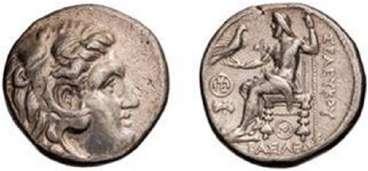 μεταξύ των οποίων το Βαβυλωνιακό, το Περσικό και το Αττικό, βάσει των οποίων παρήγαν κυρίως χρυσά και λίγα αργυρά νομίσματα και ελάχιστα χάλκινα.