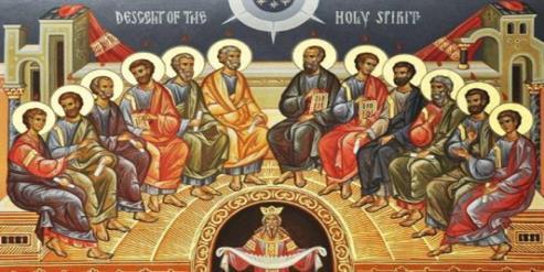 Join us today for Pentecost Sunday and Father s Day!!! (Divine Liturgy will ONLY be at Holy Trinity this Sunday) Coffee hour will be hosted by the Philoptochos in the Courtyard.