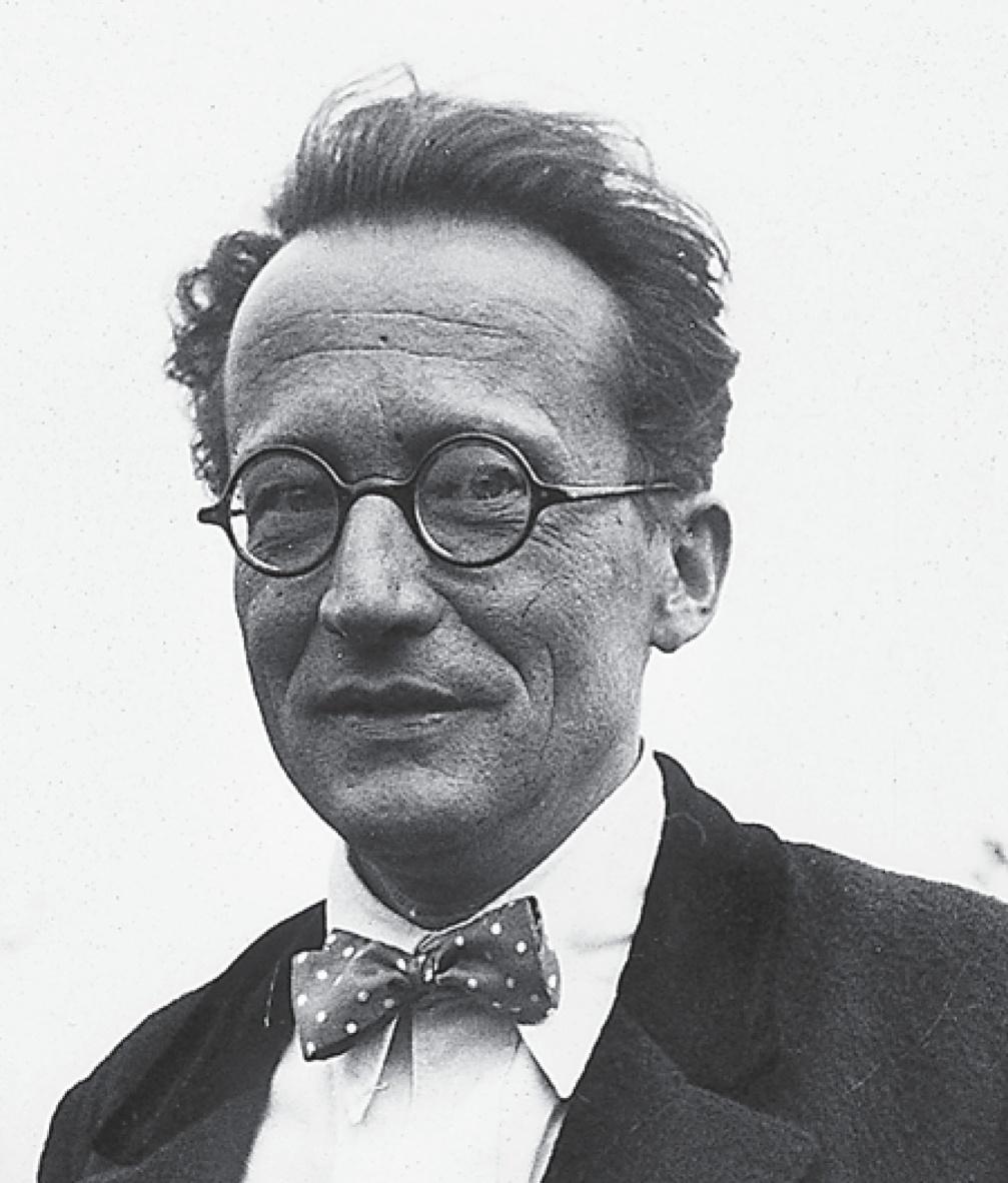 1887 1961 Ervin Schrodinger Αυστριακός φυσικός Ευρύτερα γνωστός ως ένας από τους δημιουργούς της κβαντικής μηχανικής.