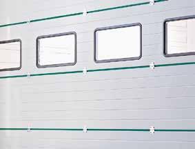 Βιομηχανικά χρώματα χαλύβδινων πάνελ διπλού τοιχώματος με βάθος εντοιχισμού 42 mm και 67 mm χωρίς πρόσθετη χρέωση Χρωματική επίστρωση υψηλής ποιότητας Η Hörmann σας προσφέρει το αστάρωμα για όλες τις