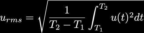 Η ενεργός τιμή μιας εναλλασσόμενης κυματομορφής τάσης (ή έντασης ρεύματος) προκαλεί το ίδιο ενεργειακό αποτέλεσμα (i 2 *R) σε ένα φορτίο με μια συνεχή τάση που θα είχε αυτήν την τιμή.