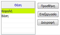 dis - ποσοστό κατανομής του οπλισμού στις γωνίες και στις πλευρές. (Πχ για dis=0.5 έχουμε κατανομή 50% στις γωνίες και 50% στις πλευρές).