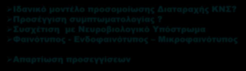 Προσέγγιση συμπτωματολογίας?