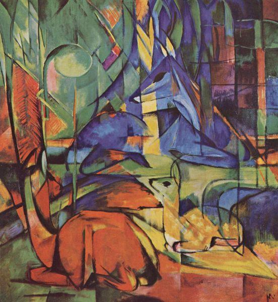 Εισαγωγή στη γλώσσα Java Franz Marc, Rehe im Walde (II), 1913-14