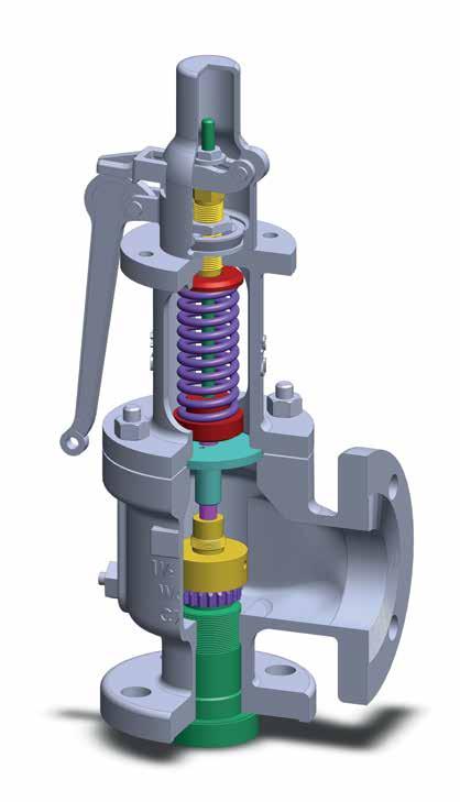 Valve Diagrams RS Series Cap Stem Compression Screw Compression Nut Bonnet Top Spring Step