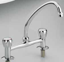 110 wall mounted sink mixer FR_ Melangeur evier au mur mm 110 GR_ μπαταρία νεροχύτη