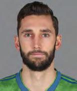 39 goals against average and 30 shutouts in two seasons at Indiana Joined the Sounders Academy in 2015 from Derby City Rovers in Louisville, Kentucky.