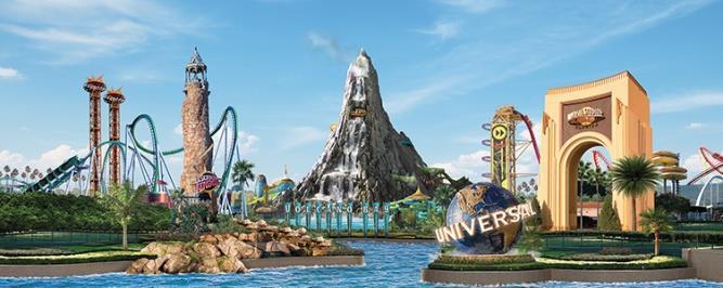 UNIVERSAL STUDIOS Ένα ολόκληρο σύμπαν δράσης και ενθουσιασμού σας περιμένει στο θεματικό πάρκο Universal Studios.