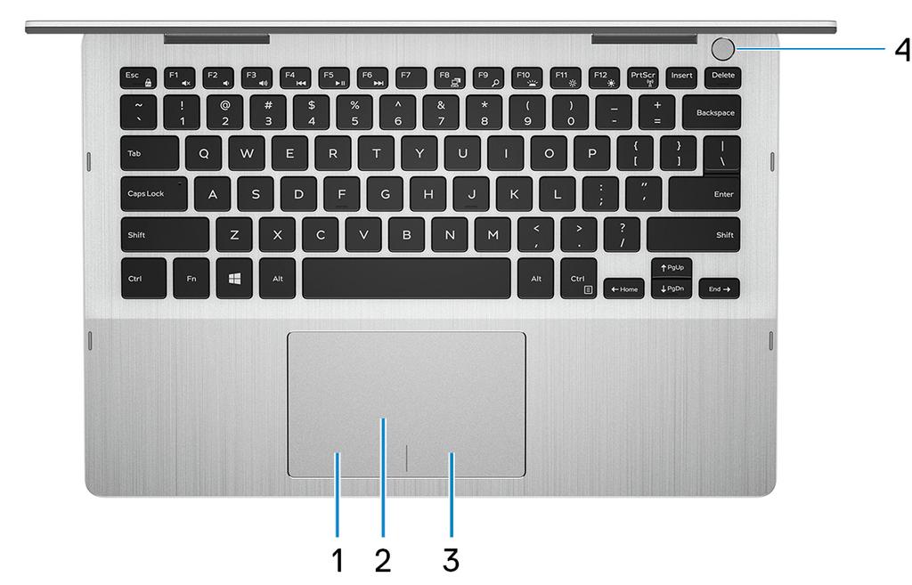 4 Θύρα USB 3.1 Gen 1 (Type-C) με παροχή ισχύος / DisplayPort Συνδέστε περιφερειακά όπως εξωτερικές συσκευές αποθήκευσης, εκτυπωτές και εξωτερικές οθόνες.