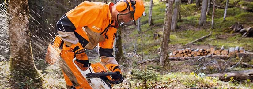 Εξοπλισμός ατομικής προστασίας Σειρά DYNAMIC Δουλεύετε καθημερινά στο δάσος, θέτετε υψηλές απαιτήσεις στον εξοπλισμό σας και θέλετε τα ενδύματα εργασίας σας να συμμετέχουν σε κάθε σας κίνηση; Τα