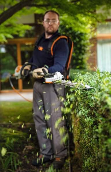 STIHL ErgoStart, κυκλική λαβή, αορτήρας, κινητήρας 2-MIX. 36,3 cm³, 1,4 kw/1,9 HP, 4,4 kg.