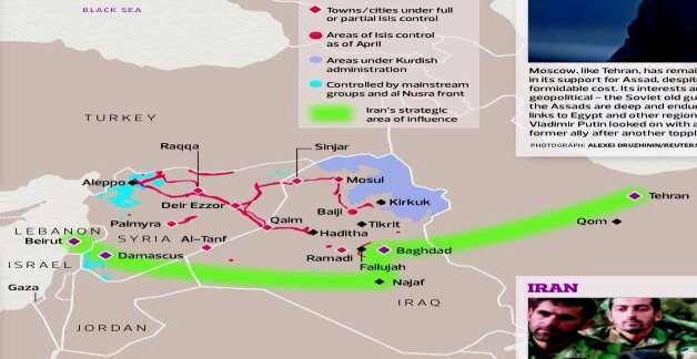 - 64 - Β6 Χάρτης 11: Ανασχηματισμός της Μέσης Ανατολής για