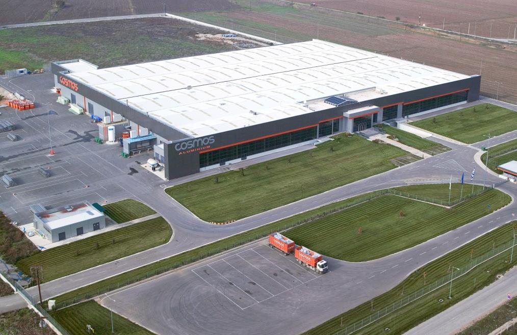 Η εταιρία Η COSMOS Aluminium είναι το πιο σύγχρονο εργοστάσιο