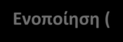 Ενοποίηση (Unification)?- [a,b,c] = [X,Y,Z]. %% Lists unify just like other terms X=a, Y=b, Z=c.?- [a,b,c] = [X Y].