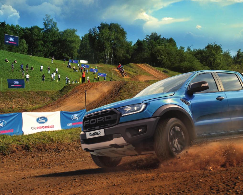 Raptor, το απόλυτο Ranger Το αισθησιακό νέο Ford Ranger Raptor είναι το πιο σκληρό και υψηλότερων επιδόσεων Ranger που φτιάχτηκε ποτέ.