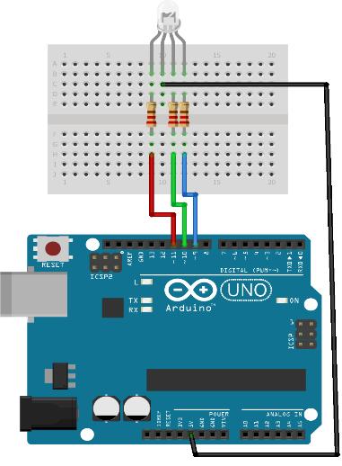 Στην αρχή η χρήση ενός RGB LED ίσως φαίνεται δύσκολη, αλλά γρήγορα θα καταλάβουμε ότι ο έλεγχος είναι ο ίδιος με αυτόν ενός απλού LED.