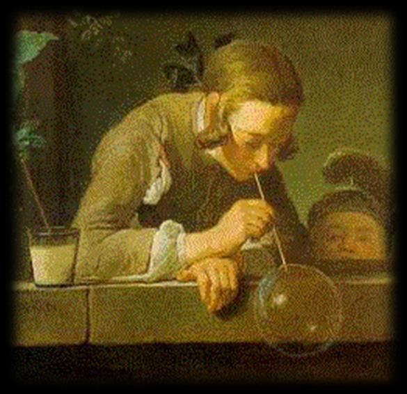 Jean-Baptiste-Simeon Chardin Η μαγεία των σχημάτων που δημιουργούνται από τις μεμβράνες σαπουνιού έχει κινήσει το ενδιαφέρον πολλών μαθηματικών, αυτά τα φυσικά αντικείμενα μας δείχνουν το