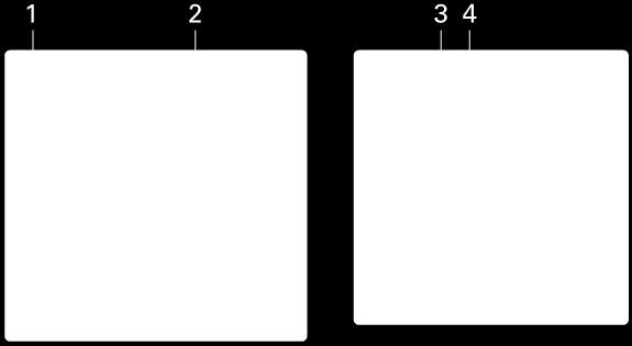 Εργαλείο Μετακίνησης Η επιλογή του μοντέλου (3) ανοίγει αυτόματα το εργαλείο κίνησης (1). Το σύστημα συντεταγμένων (2) μπορεί να χρησιμοποιηθεί για τον καθορισμό της συγκεκριμένης θέσης των μοντέλων.