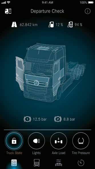 Keyless Start. Όπως όλο το νέο Actros, έτσι και το νέο κλειδί οχήματος δεν αναβαθμίζει απλώς την αισθητική, αλλά διευκολύνει το χειρισμό.