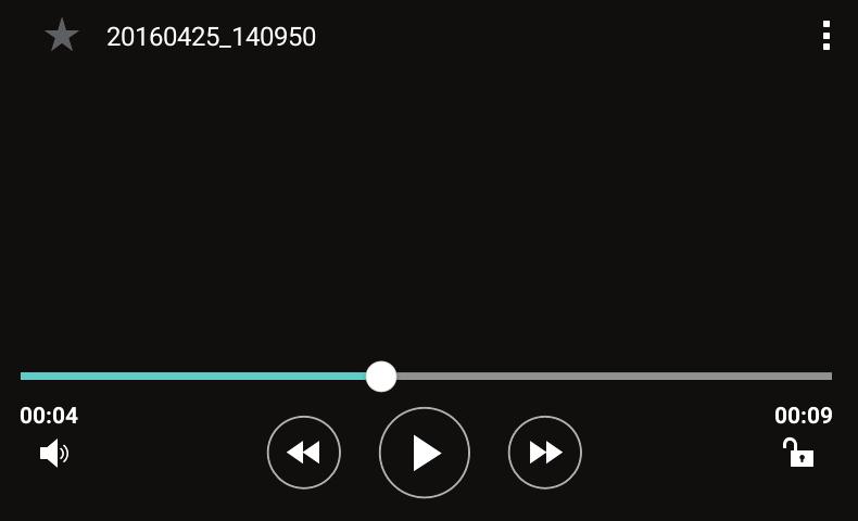 Video options 1 Tap > >. 2 Select the video you want to watch. Tap to pause/resume video playback. Tap to fast-forward 10 seconds. Tap to rewind 10 seconds. Tap to adjust video volume.