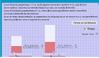 ότητα πρόβλημ α 31 ο σελ. 31, 1 ο πρόβλημ α 32 ο Η 2 η εφαρμογή μπορεί να γίνει με πιο διερευνητικό τρόπο μέσω ψηφιακών εργαλείων: http://photodentro.edu.